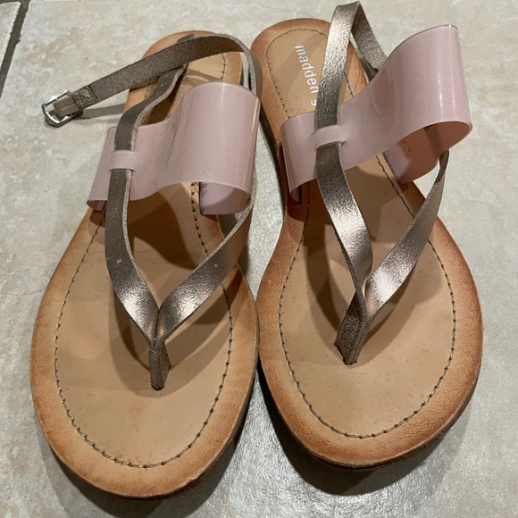 Rose Gold Sandals Sienna Steve Madden - Picture 2 of 4